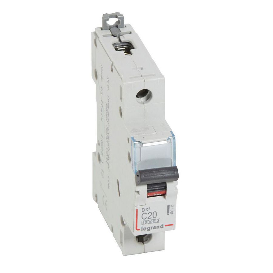 Installatieautomaat MCB DX³ 1-polig C-karakteristiek 20A 10000A