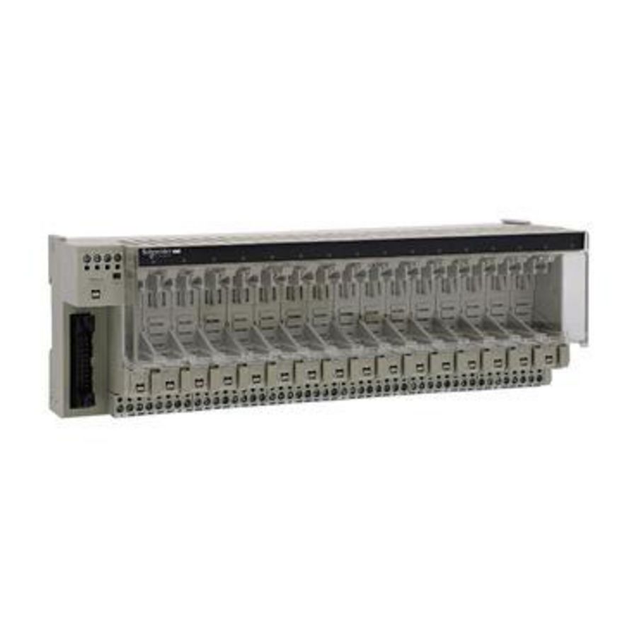 Aansluitmodule insteekrelais 16 uitgangen 12,5 Modicon ABE7