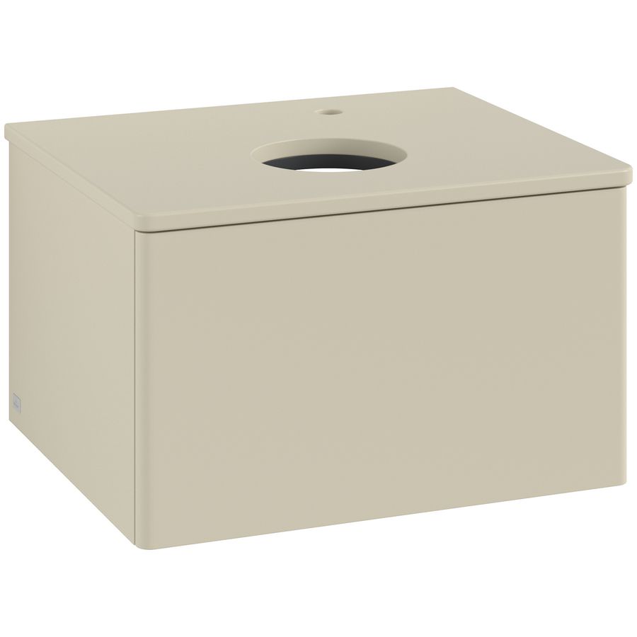 Wastafelonderkast Antao 600x360x500mm S.Grey Matt Lacquer K29050HJ