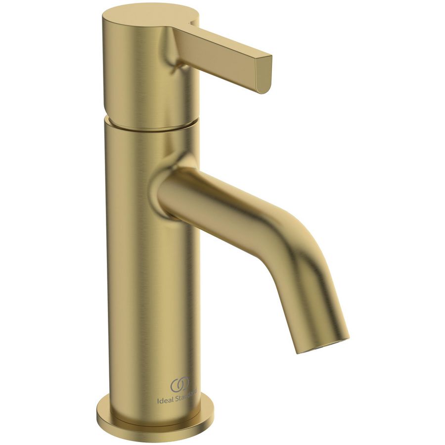 Joy wastafelmengkraan 5l/min. zonder waste brushed gold (mat goudkleurig)
