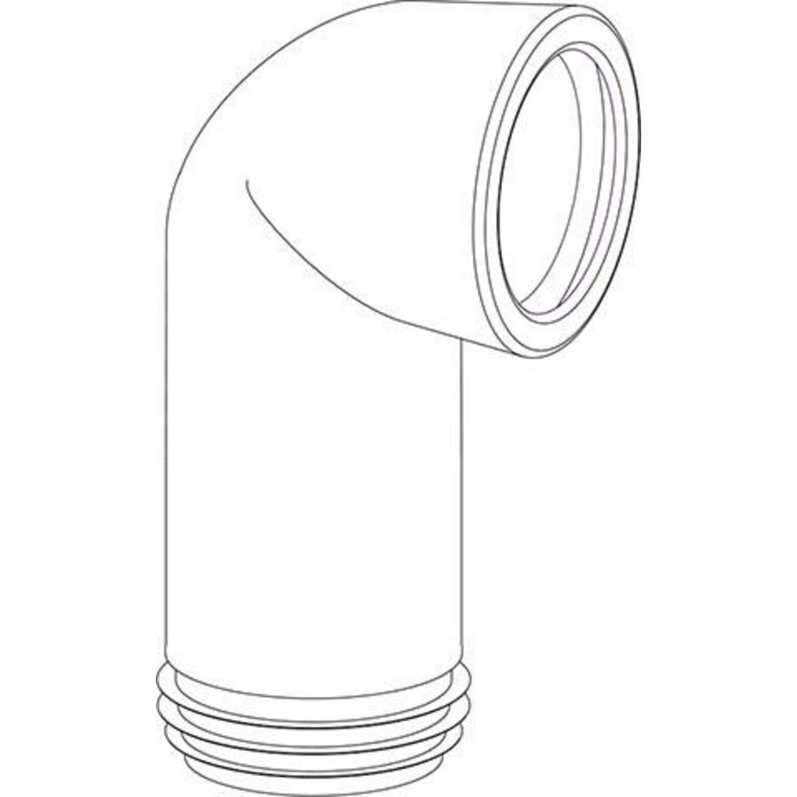 Closetafvoerbocht 303C - 180mm-asl.110 buis