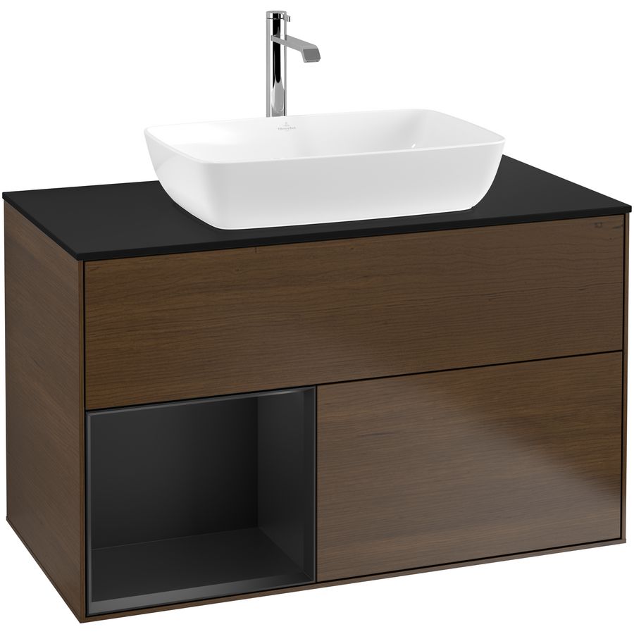 Wastafelonderkast Finion 1000x603x501mm W.Veneer G772PDGN