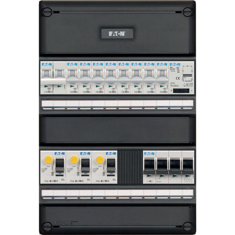 S55 FLEX, 1f / 3f, Inst.aut. 8 gr 3 ALS 2p FT HS 64 Eaton