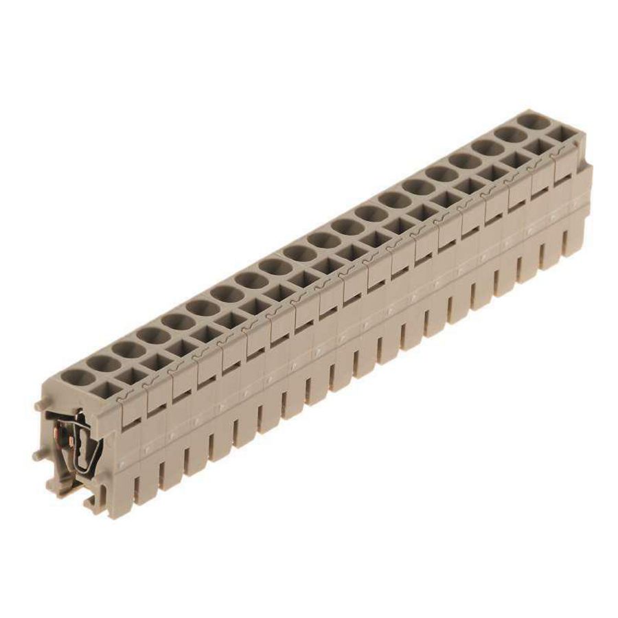 Plug (terminal) d.beige 1.5mm² 17.5A 1711930000 VVE=100