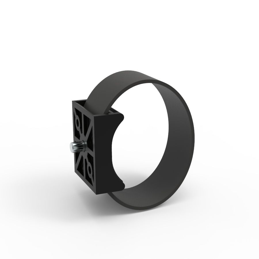 Steun 1000 voor goot op kast