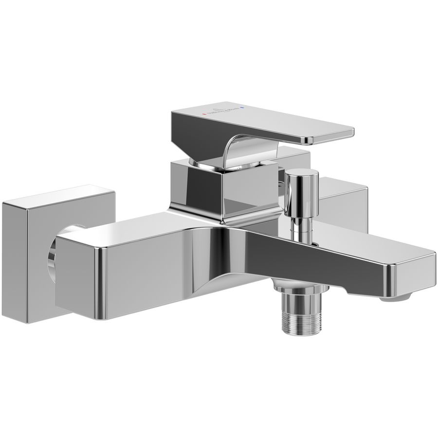 Eengreeps badkraan Architectura Square Chrome