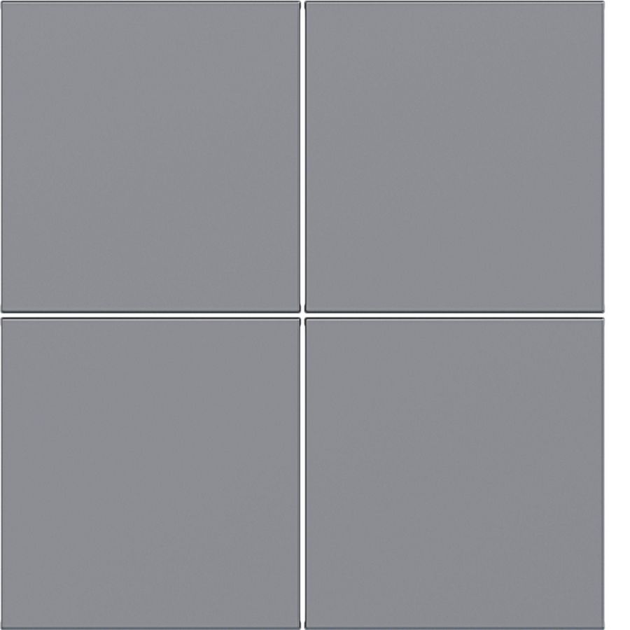 Afdekking KNX taster 4-voudig A.x/C.x titaan