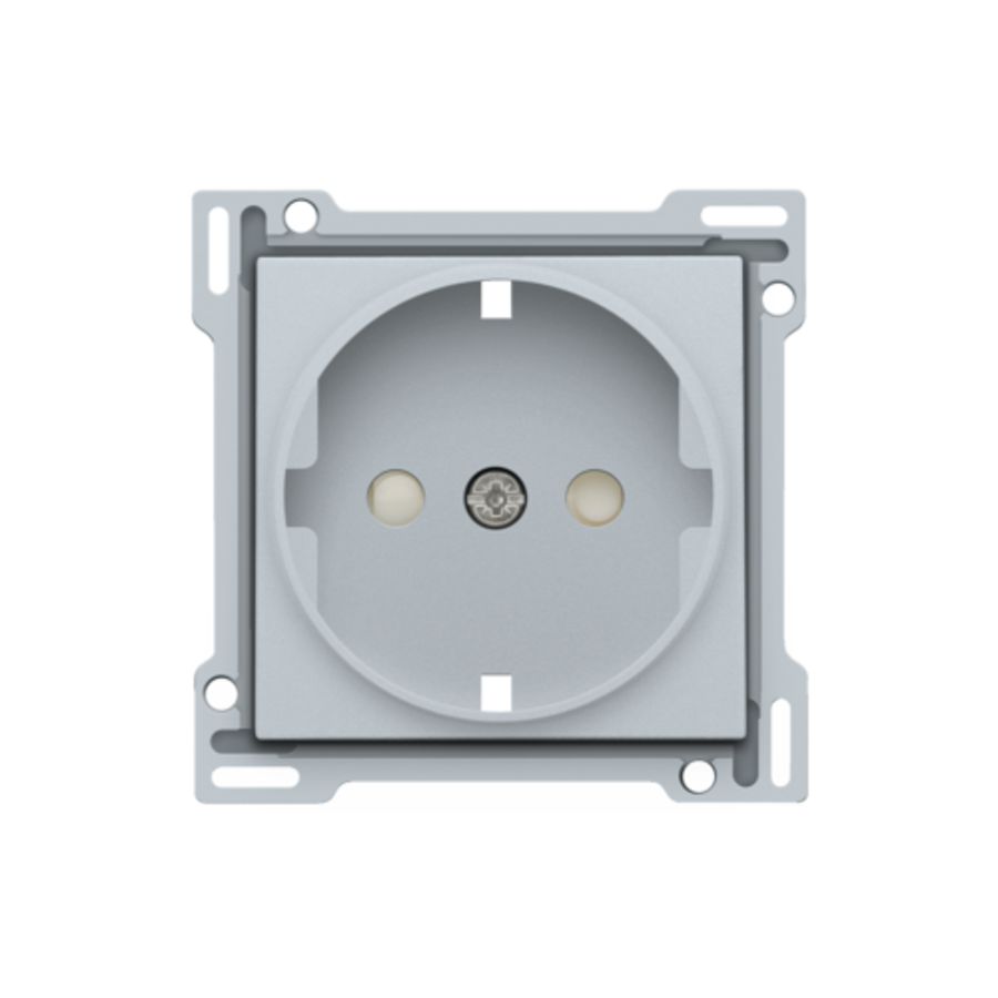 Afwerkingsset stopcontact randaarde/besch.afsl. sterling