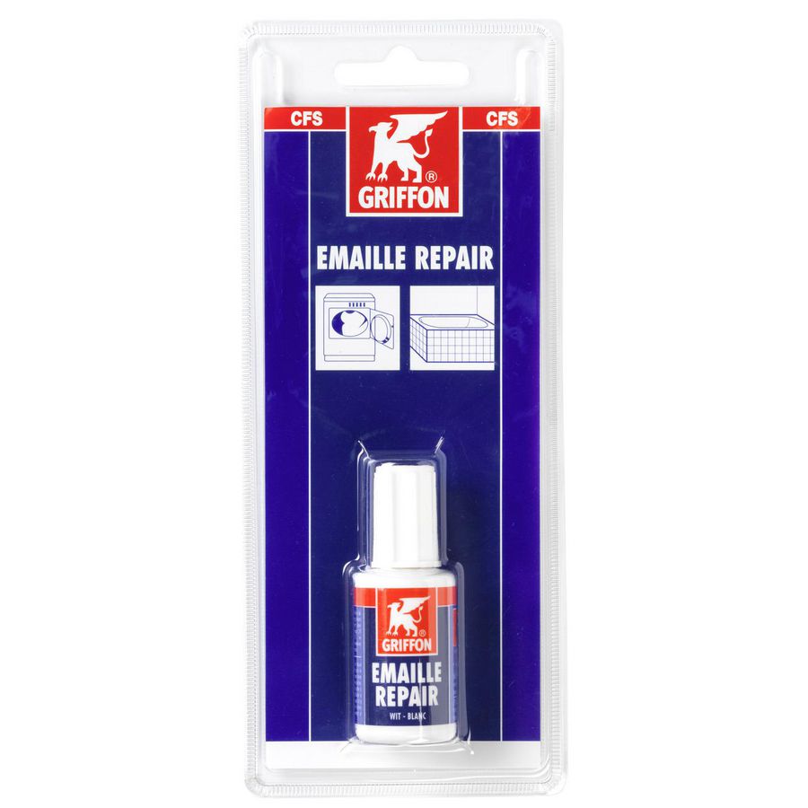 Emaille repair flacon 20ml wit