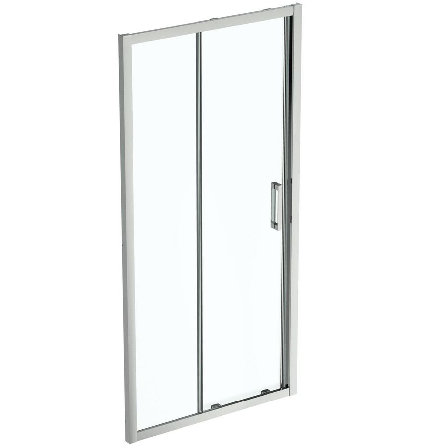 Schuifdeur Connect 2 2-delig 1000x1955mm omkeerbaar zilver