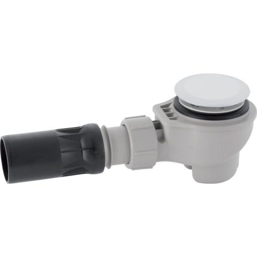Douchebaksifon Uniflex chroom universeel