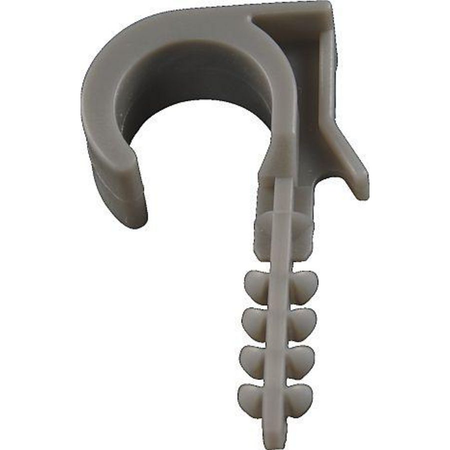 Doos a 100st. Buisclip 16/20mm grijs