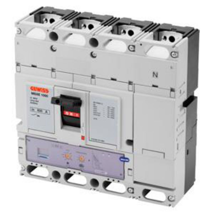 MSXE 1000-3P+N 800A 50KA 690V LSI VERMOGENSAUTOMAAT MET EL