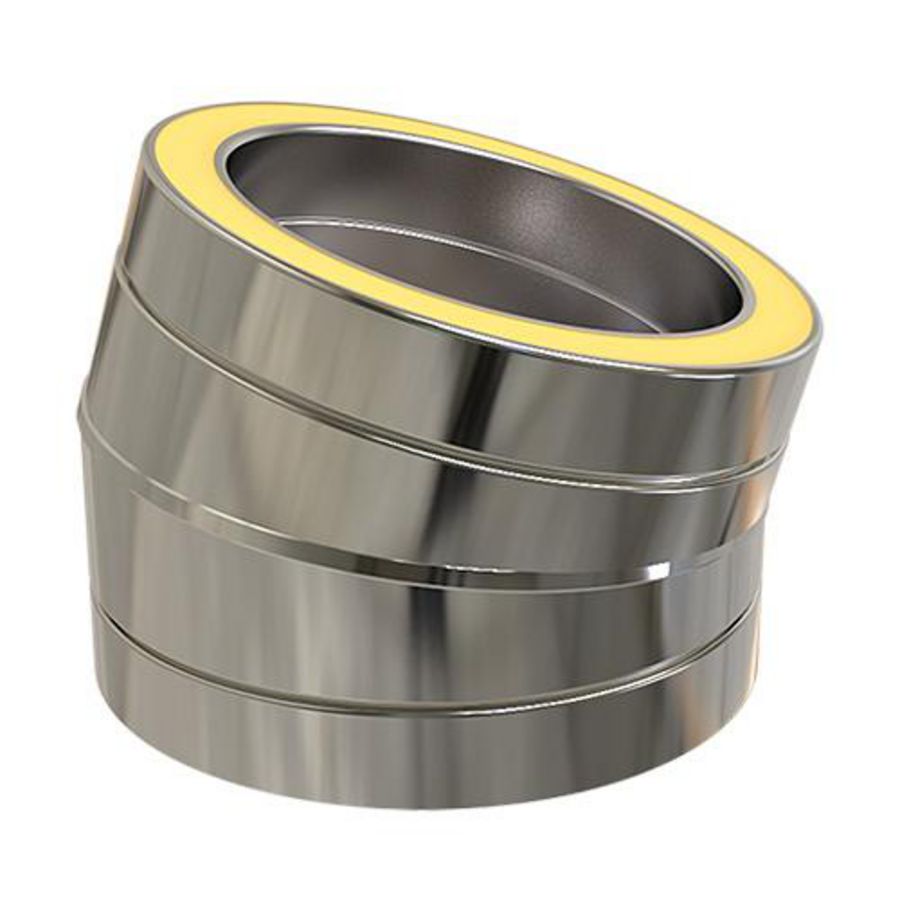 DW Ø125mm Bocht 15°