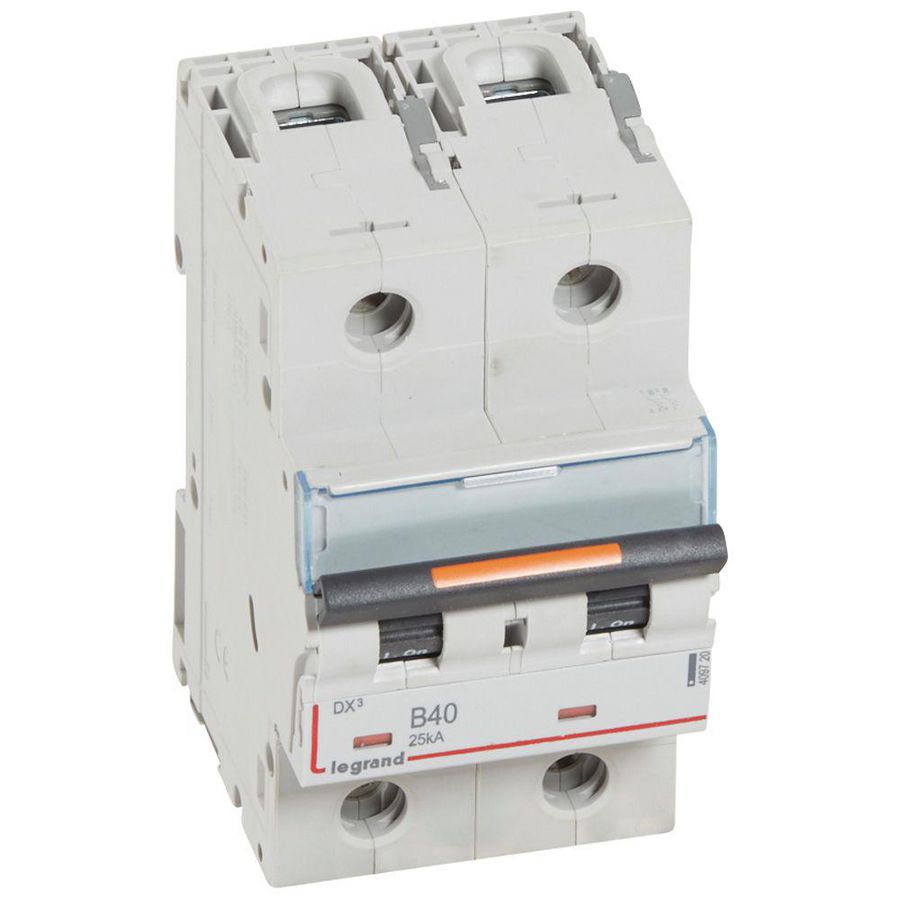 Installatieautomaat 2-polig B-karakteristiek 40A 25kA DX³ DIN