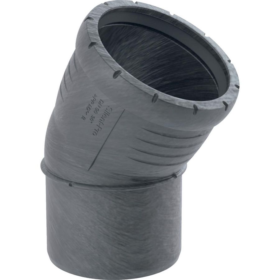 Silent-Pro bocht 30° d=Ø90mm VVE=10
