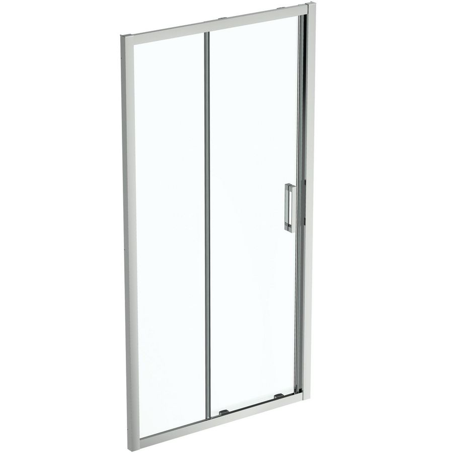 Schuifdeur Connect 2 2-delig 1050x1955mm omkeerbaar zilver