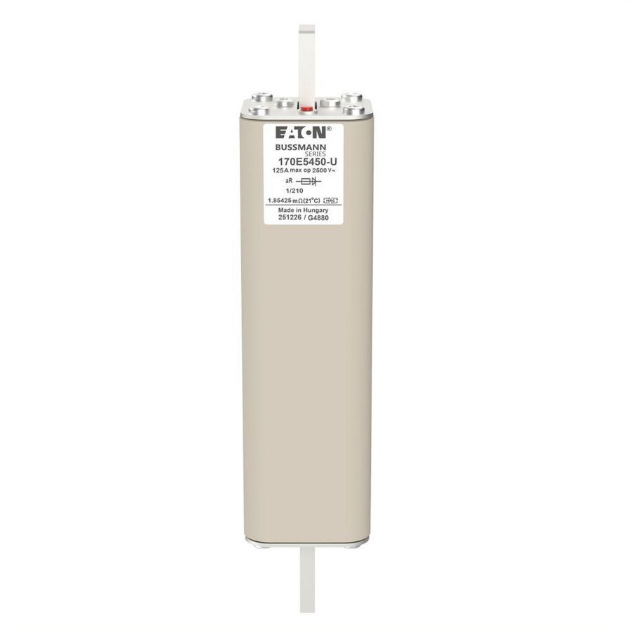 Zekering h. snelheid 125A AC 2500V 100kA special 1 aR VVE=2