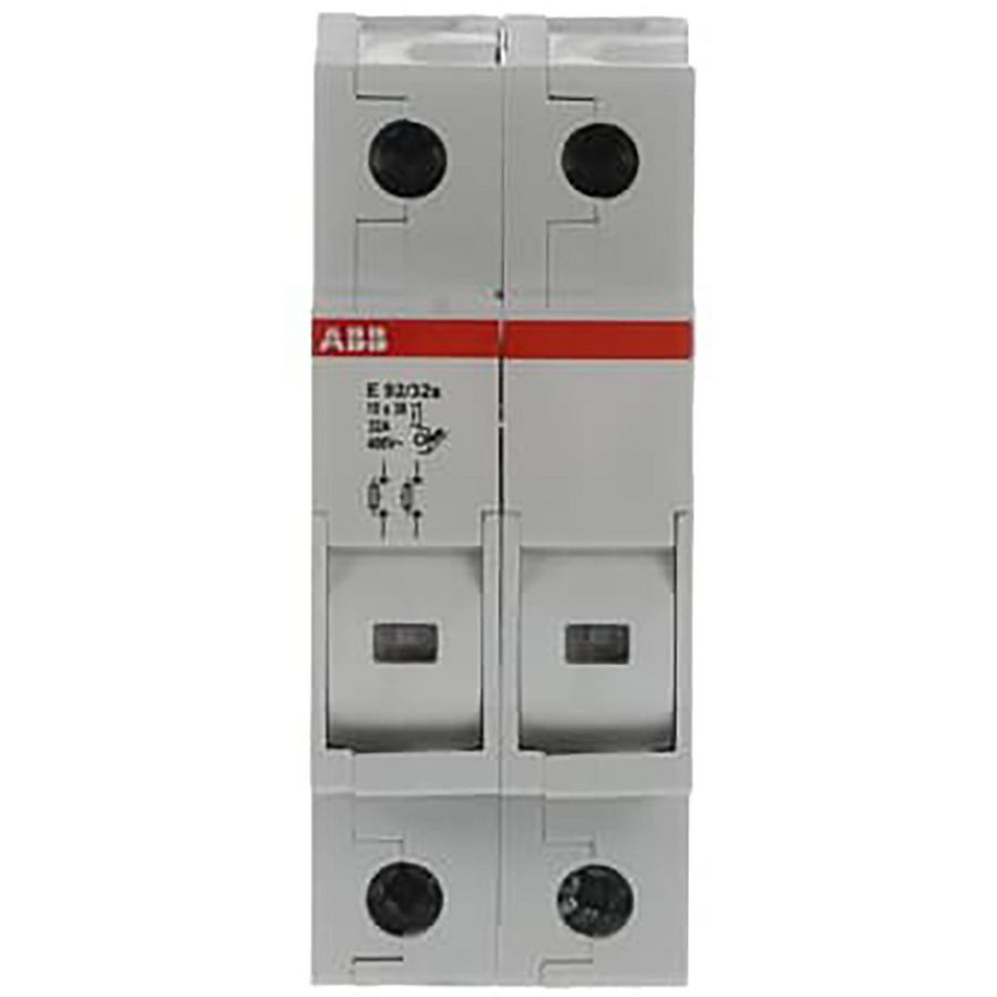 Zekeringhouder 2p met LED