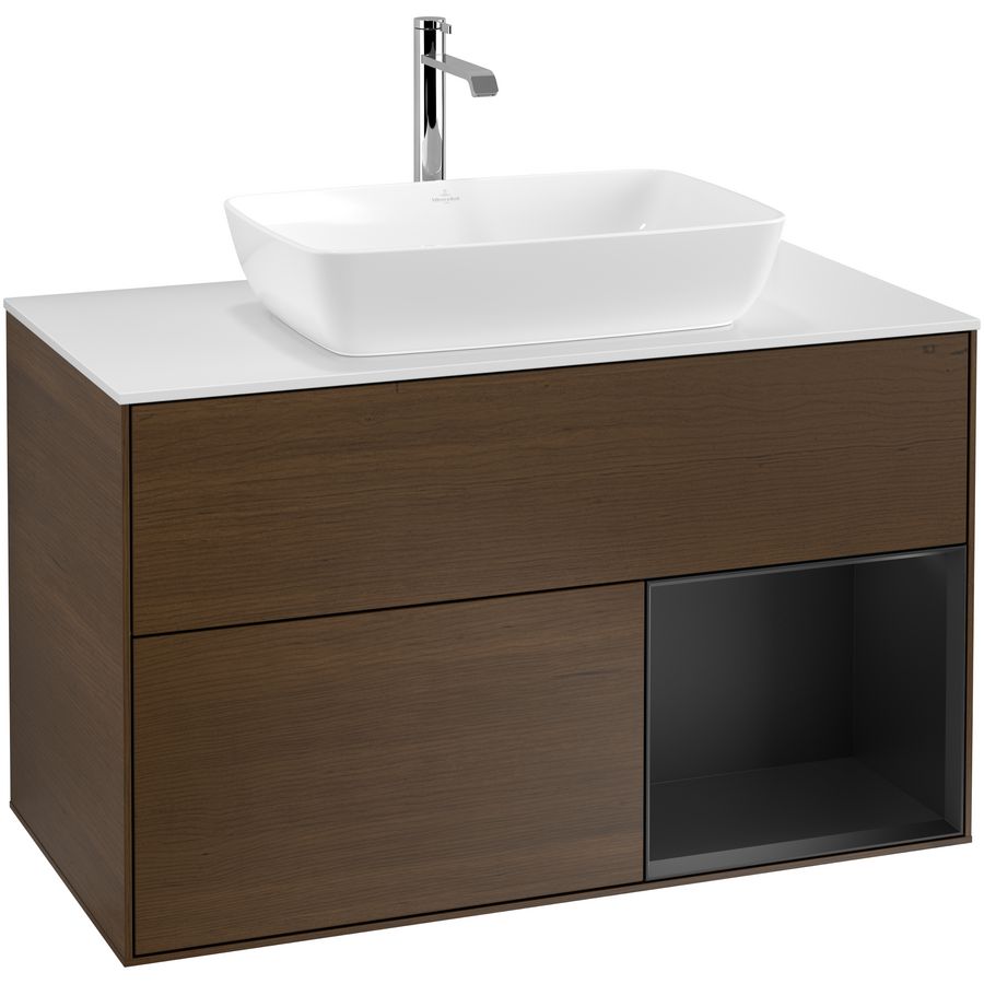 Wastafelonderkast Finion 1000x603x501mm W.Veneer G781PDGN