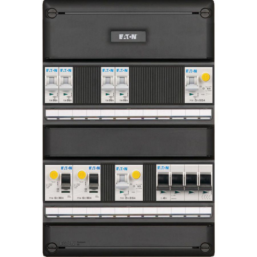 S55 PV ready FLEX, 1f / 3f, Inst.aut. 4 gr 2 ALS 63A 2p PV A HS 64 Eaton