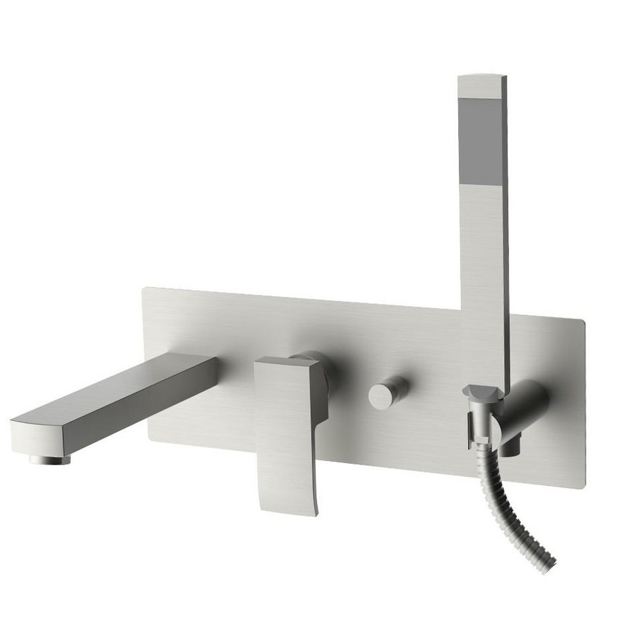 Inbouw bad/douchemengkr. ELLE compl.+omsteller doucheset RVS-look EL001ST