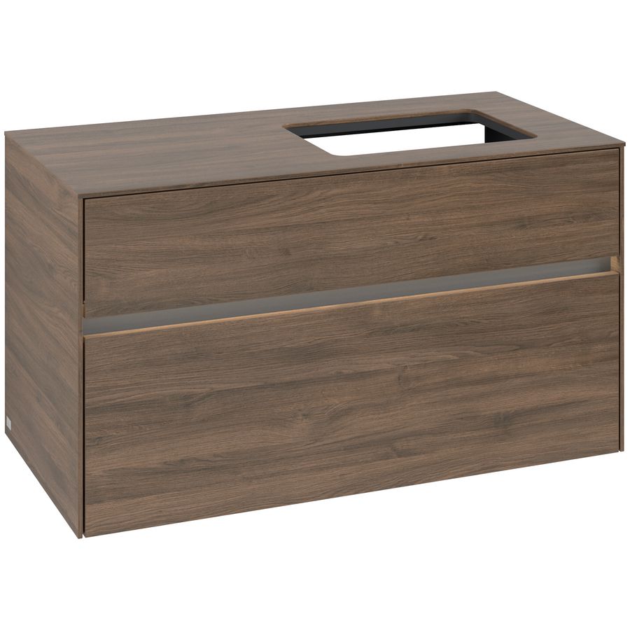 Wastafelonderkast Collaro 1000x548x500mm Ariz.Oak C111B0VH