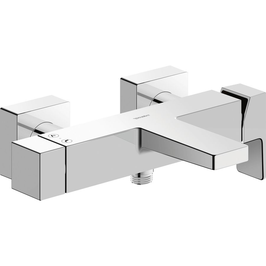 Manhattan 1-hendel badmengkraan opbouw chroom 286x213x98mm