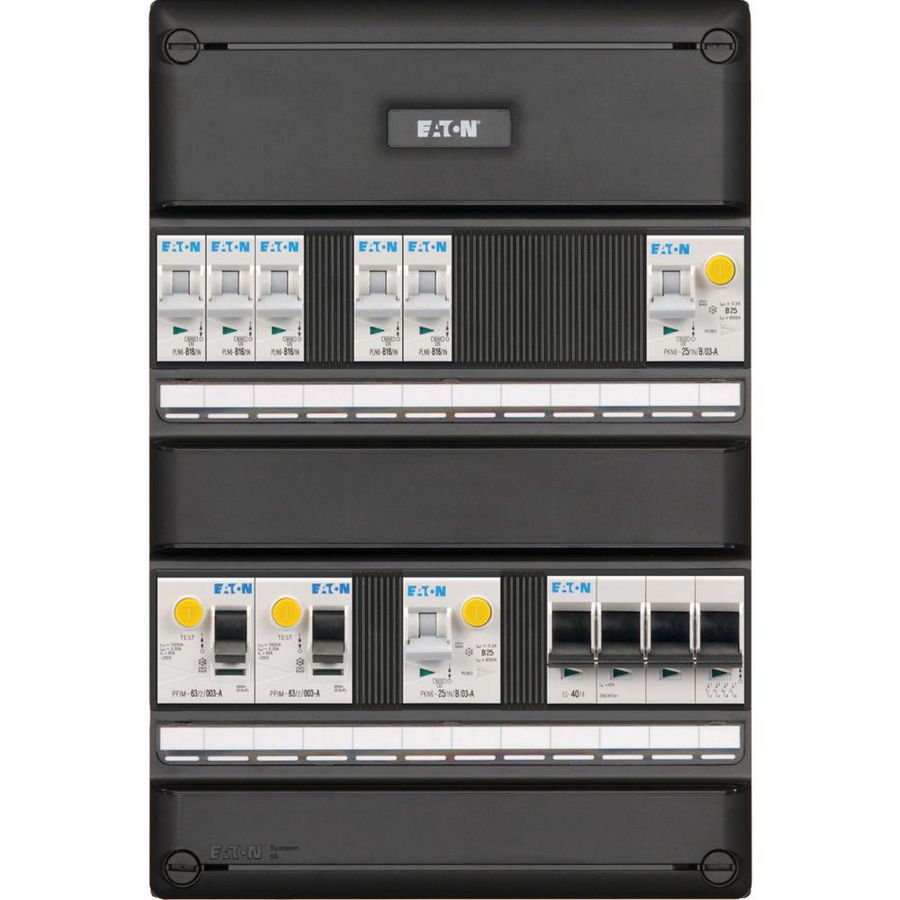 S55 PV ready FLEX, 1f / 3f, Inst.aut. 5 gr 2 ALS 63A 2p PV A HS 64 Eaton