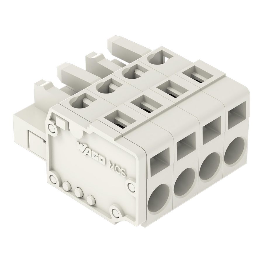 1-draads FE steker 2,5mm² li.grijs 721-104/026-000 VVE=100