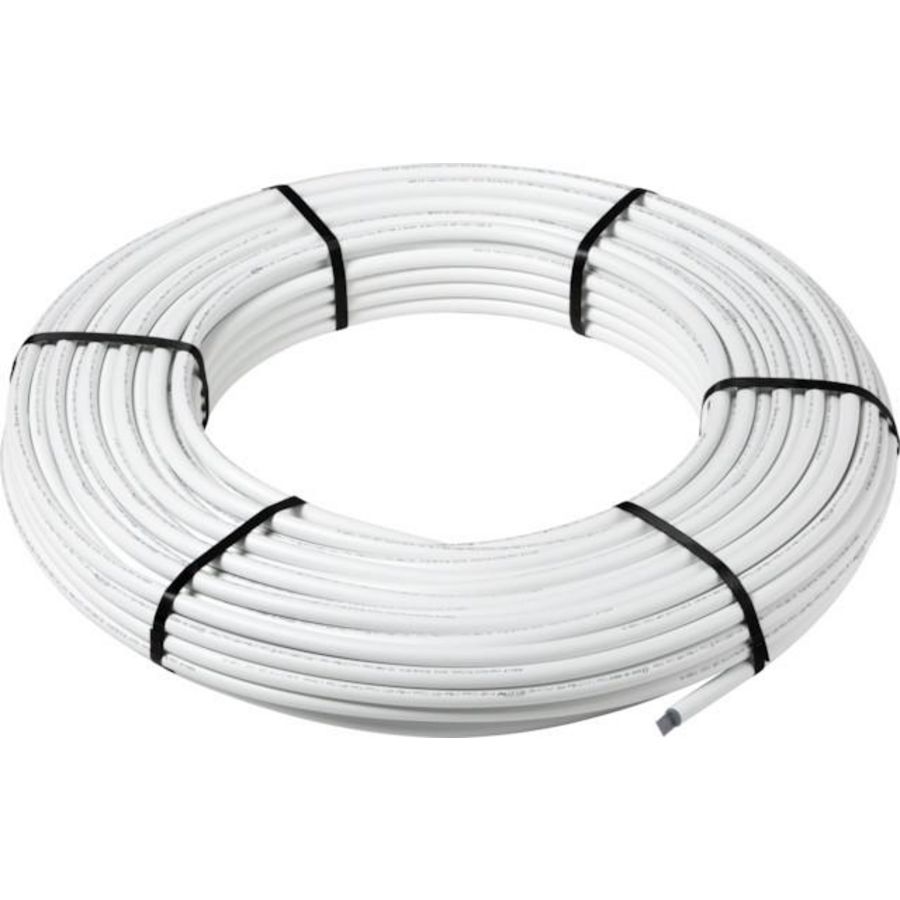 Rol a 100mtr. meerlagenbuis SMARTPRESS 16x2,0mm wit 4705