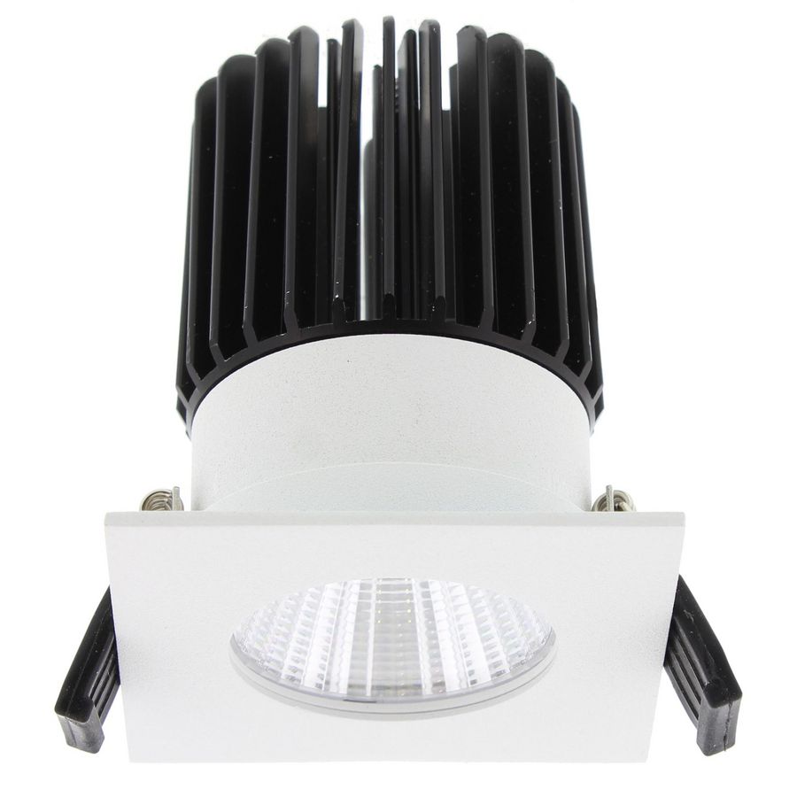 LED spot 13W 350mA 1150 lumen 2700K vierkant 65mm Boreano
