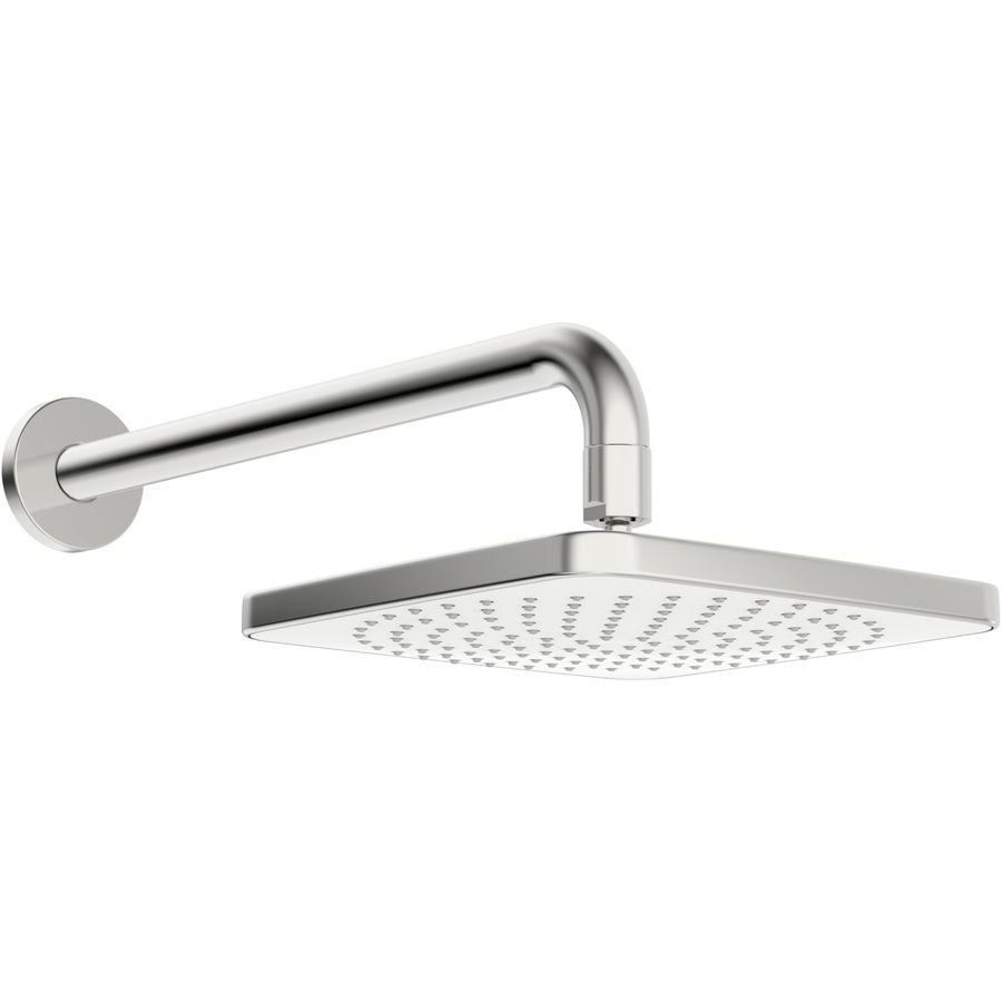 vaste hoofddouche 200x200mm wandmontage spr.348mm