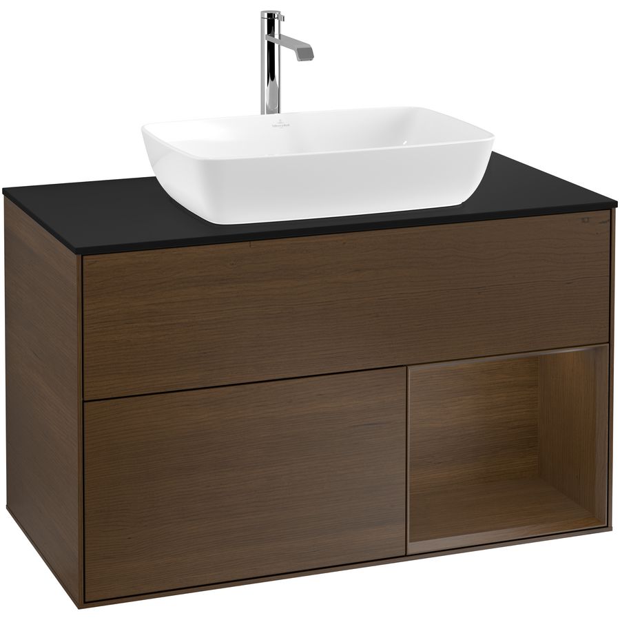 Wastafelonderkast Finion 1000x603x501mm W.Veneer G782GNGN