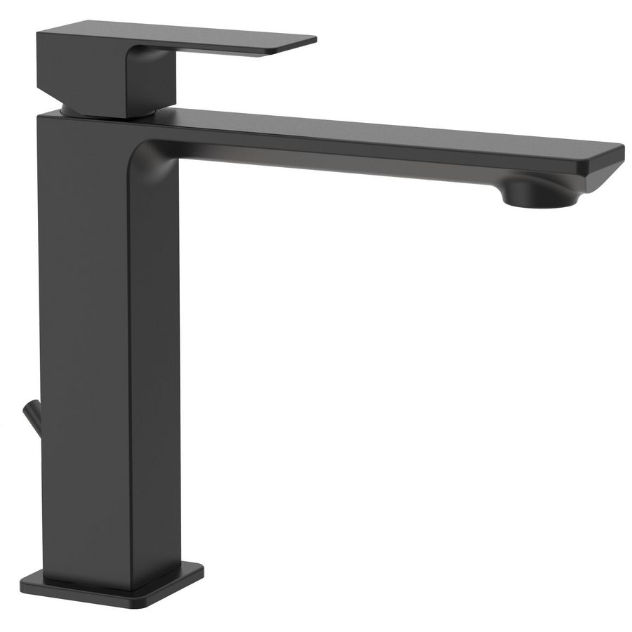 Half verhoogde wastafelmengkraan ELLE+aut. lediging EL073HNO