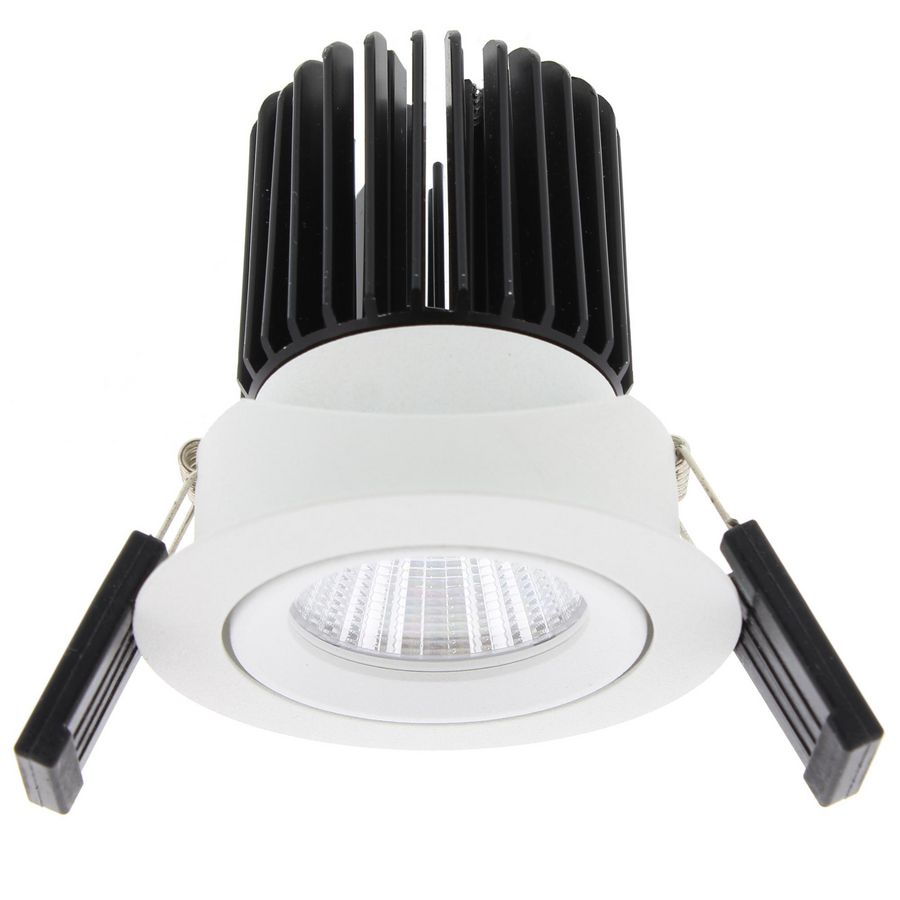 LED spot 13W 350mA 1150 lumen 3000K rond 78mm Boreano