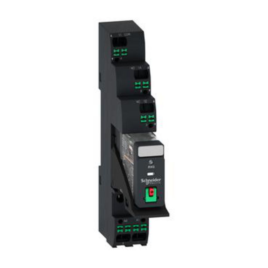 Harmony voorgemonteerd relais 10A 1CO LED vergrend te VVE=10