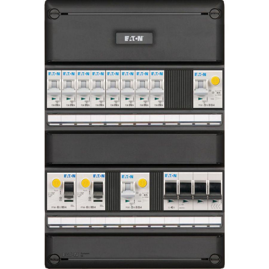 S55 PV ready, 1f / 3f, Inst.aut. 8 gr 2 ALS 63A 2p PV A HS 64 Eaton