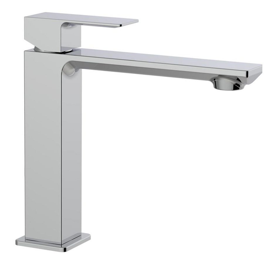 Half verhoogde wastafelmengkraan ELLE z. lediging EL074HCR