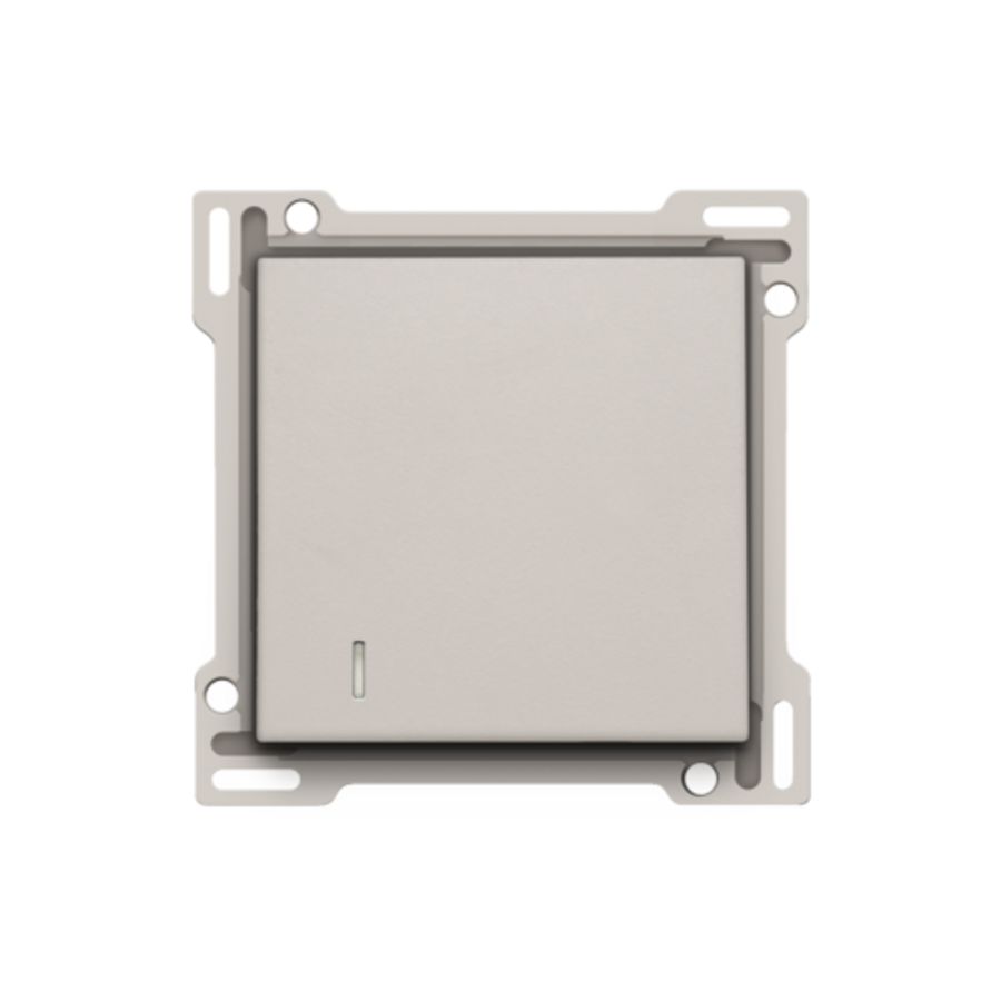 Afwerkingsset hotelkaartschakelaar light grey