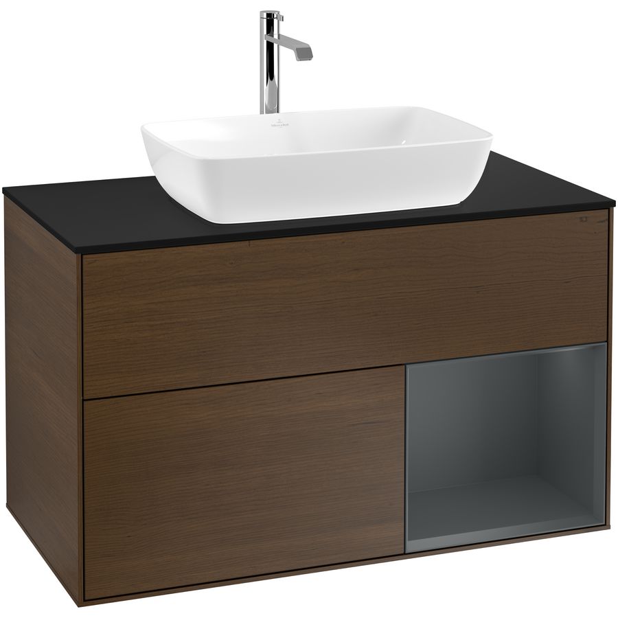 Wastafelonderkast Finion 1000x603x501mm W.Veneer G782HGGN