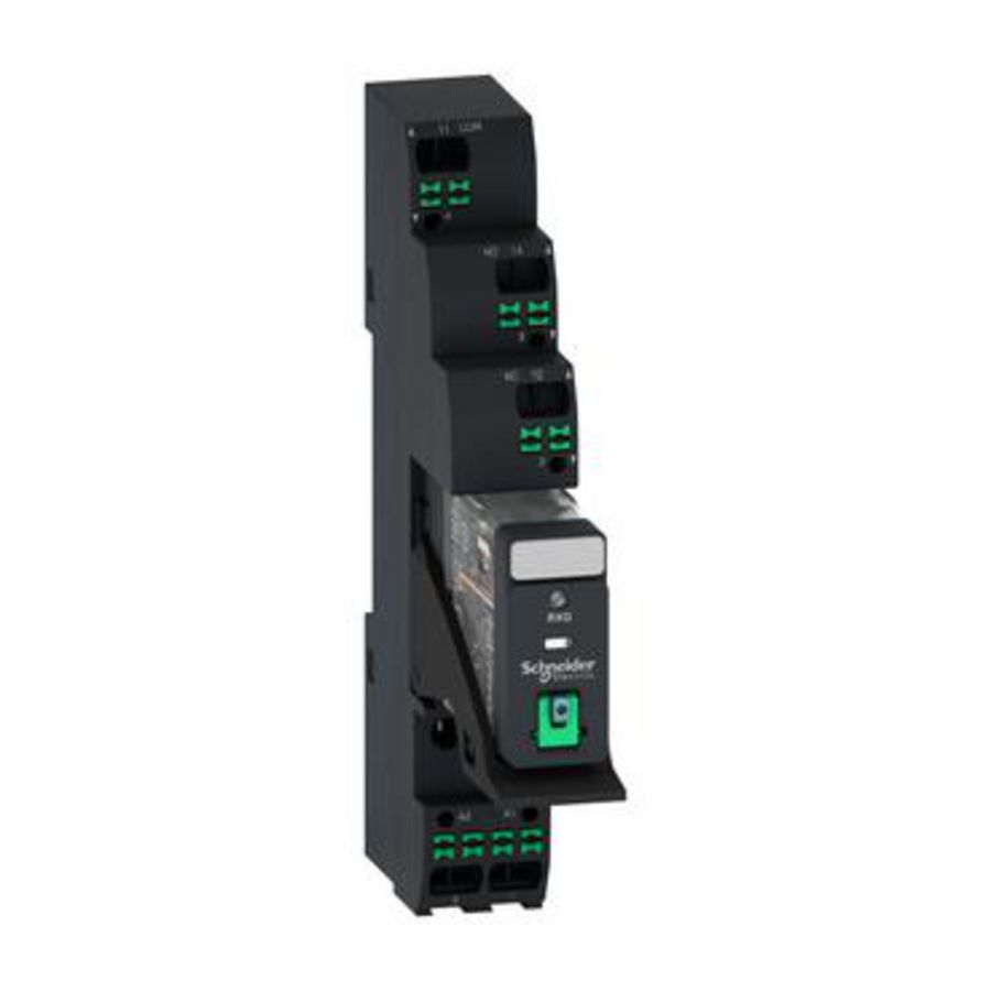 Harmony voorgemonteerd relais 10A 1CO LED vergrend te VVE=10