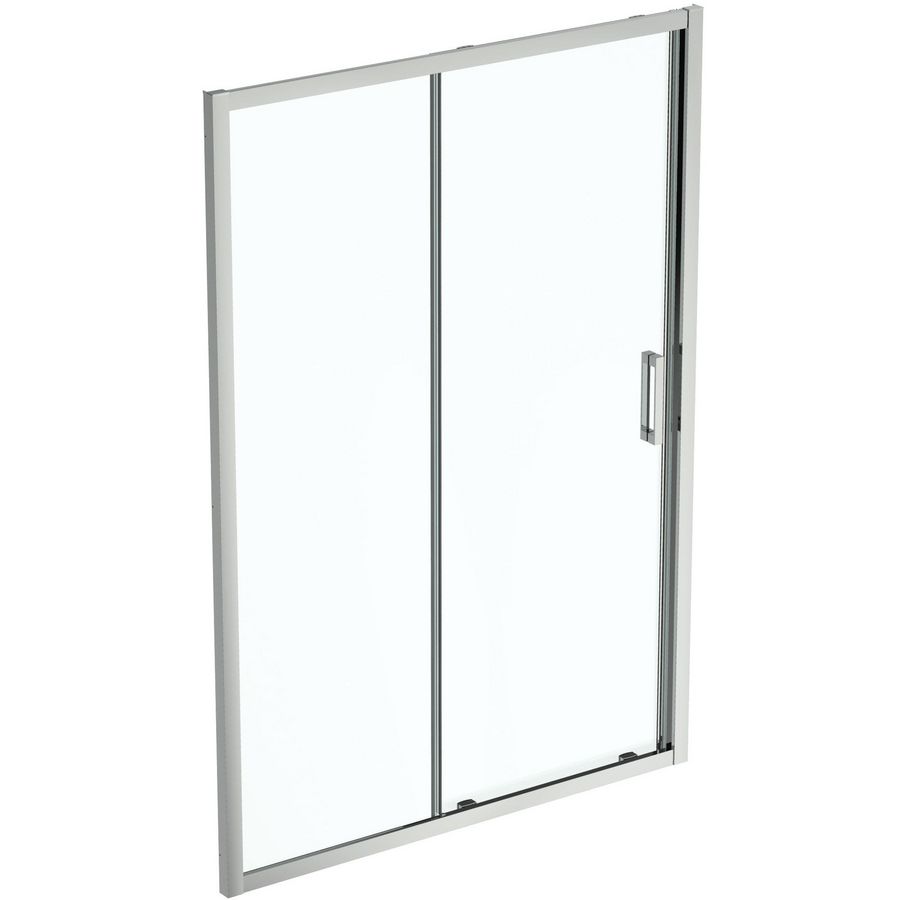 Schuifdeur Connect 2 2-delig 1400x1955mm omkeerbaar zilver