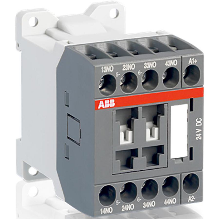 Hulprelais 6A (AC15) 2NO/2NC 24VDC