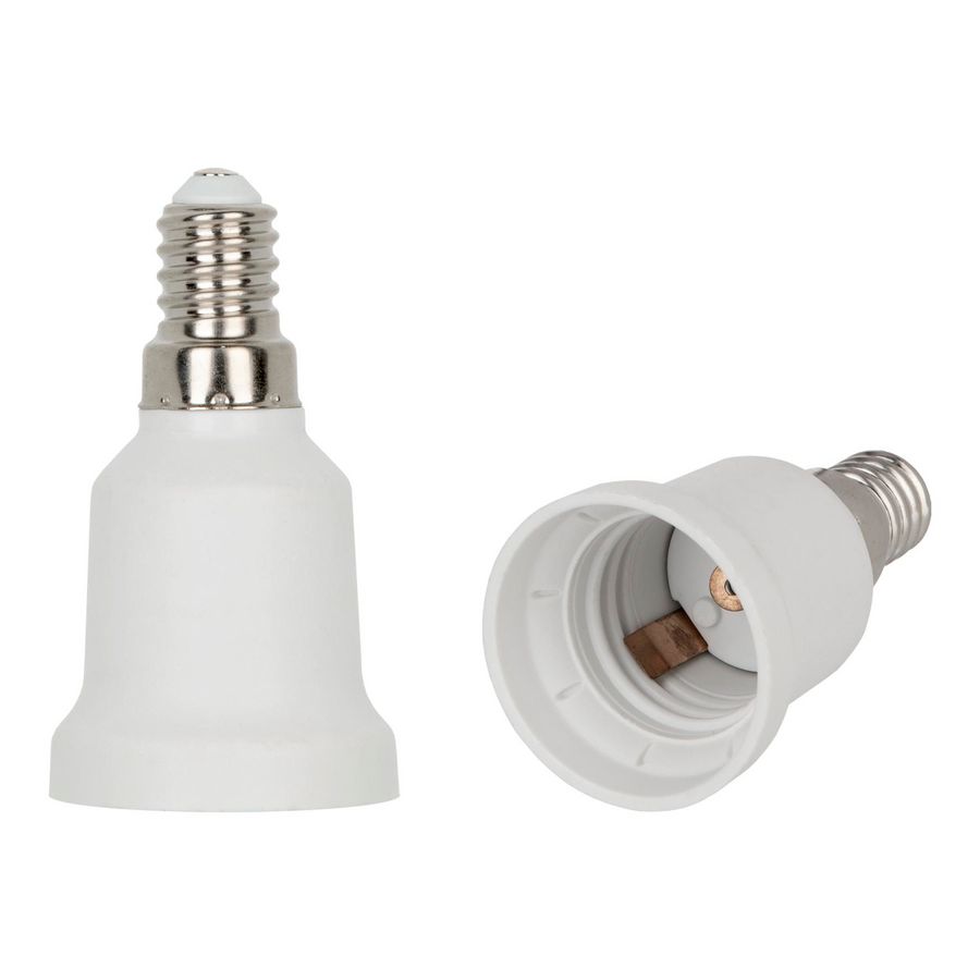 Verloopfitting adapter E14 naar E27 38.5x68.5mm
