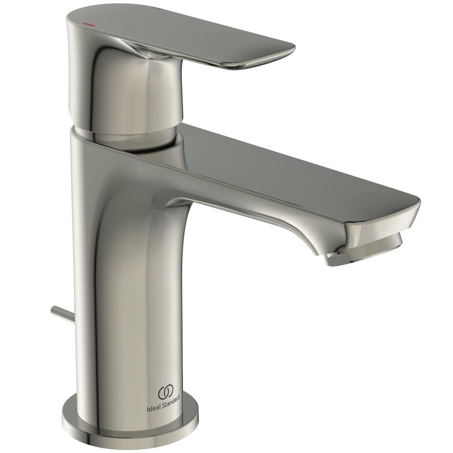 Connect Air wastafelmengkraan 5l/min. met waste silver storm (rvs look)