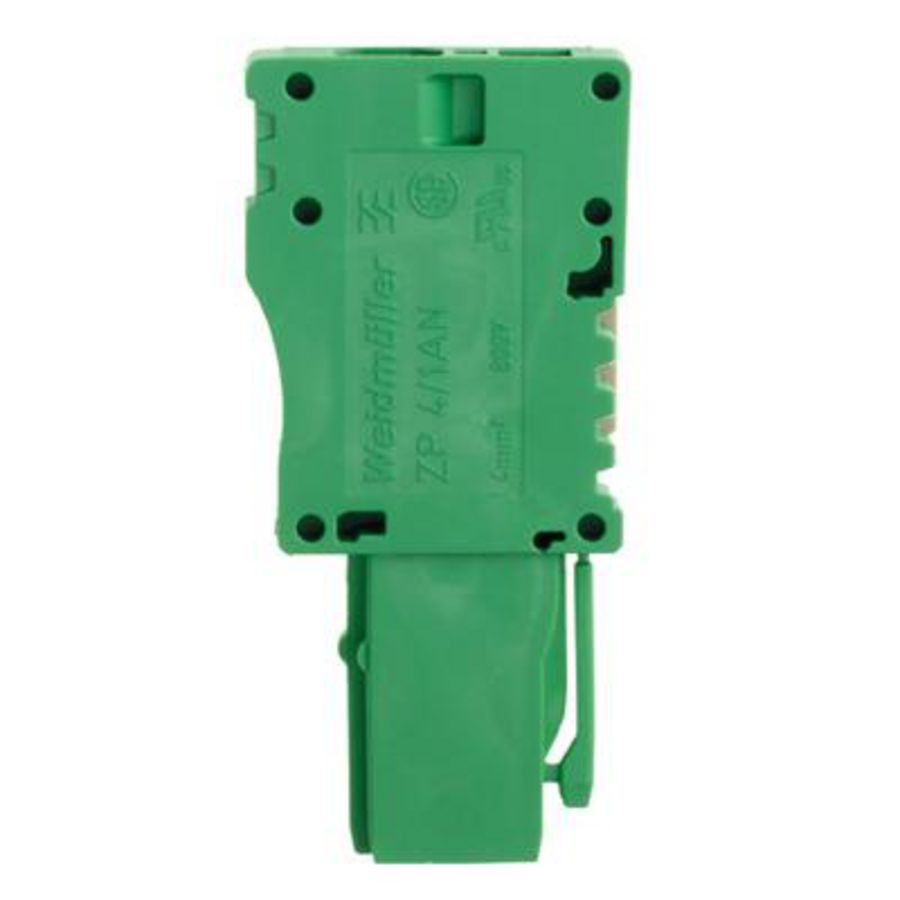 Plug (terminal) groen 4mm² 32A 800 1854980000 VVE=50
