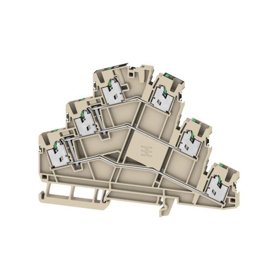 Meerlaagse klem SNAP IN beige 2,5mm2 2902620000 VVE=50