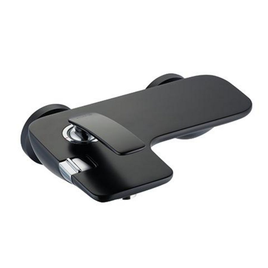 Balance opbouwbadmengkraan mat zwart