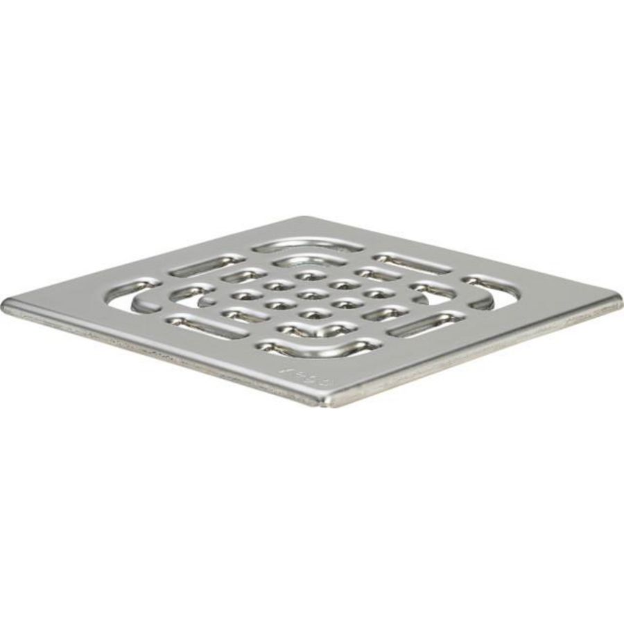 Rooster 143x143x5 RVS/blank 49334-554040